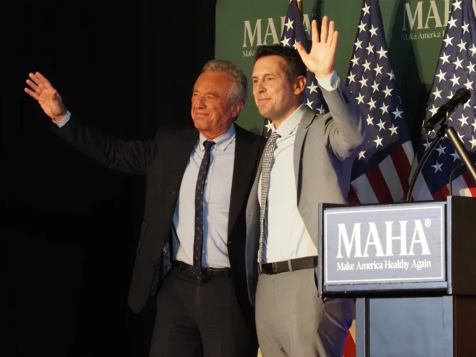 Zach Lahn joins HHS Secretary Robert F. Kennedy Jr. for MAHA rally